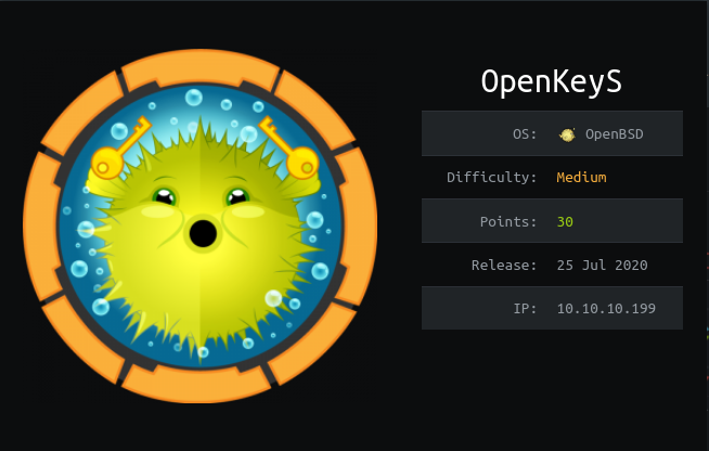 Hackthebox OpenKeys writeup