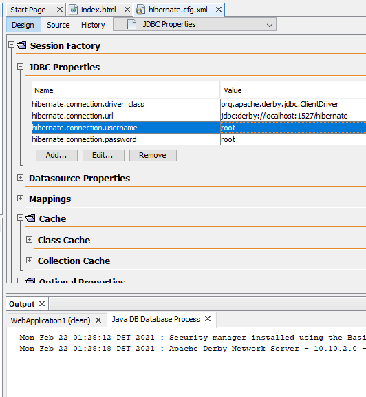 How to perform basic SQL operation in Using Hibernate in NetBeans